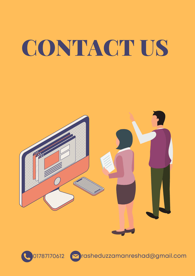 Contact Us Illustration